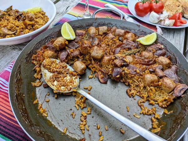 Pork Sausages & Mushrooms Paella (GF) - Image 3