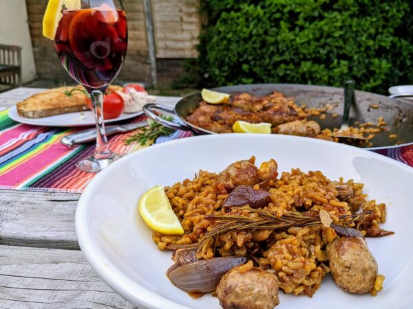 Pork Sausages & Mushrooms Paella (GF) - Image 2