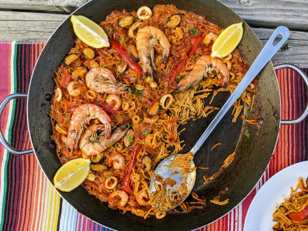 Seafood Noodles 'Fideua'
