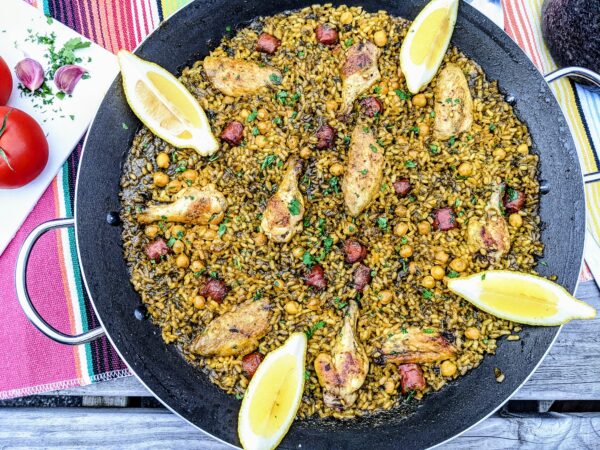 Chicken Wings, Chorizo & Chickpeas Paella (GF) - Image 3