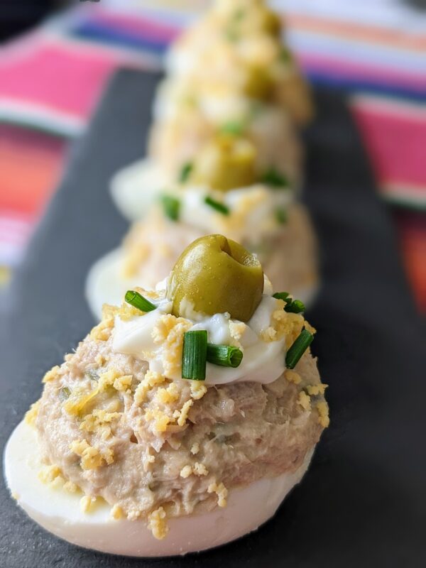Spanish Deviled Eggs (GF)