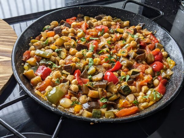 Pisto - Spanish ratatouille (V,VE,GF)