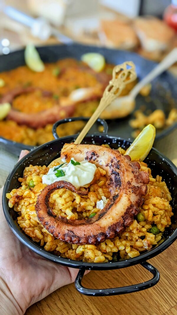 Octopus Paella